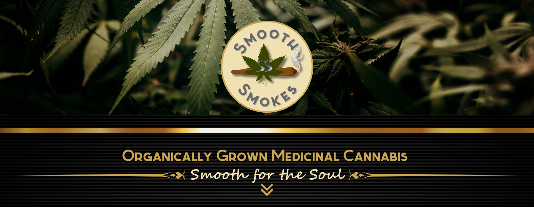 Smooth Smokes organic cannabis in Antigua header large logo